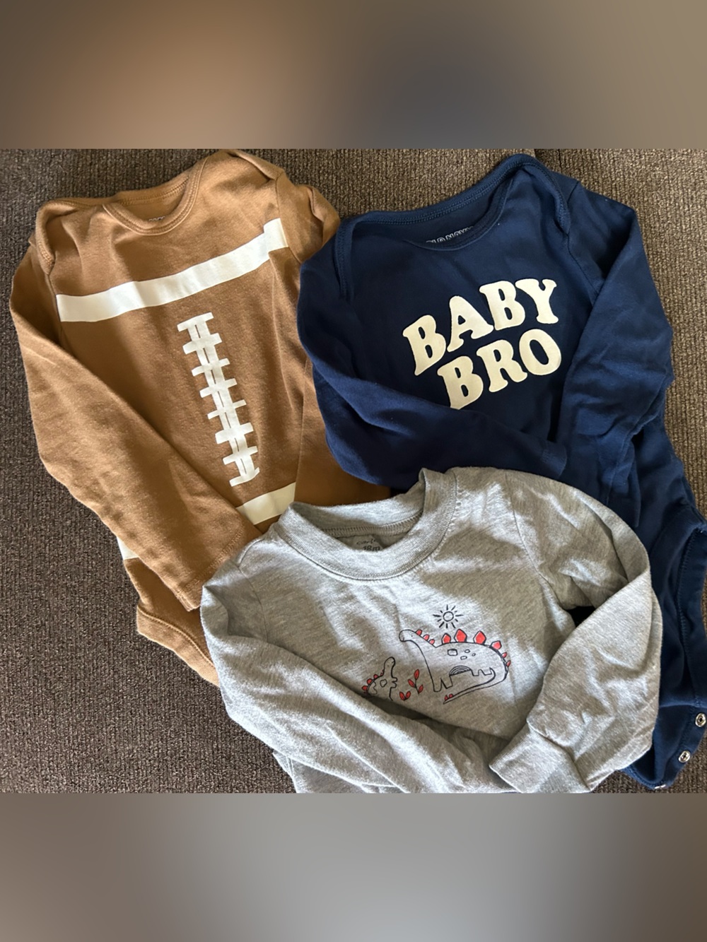 Baby Boy 12 - 18 Month Long Sleeve Onesie Set Bundle
